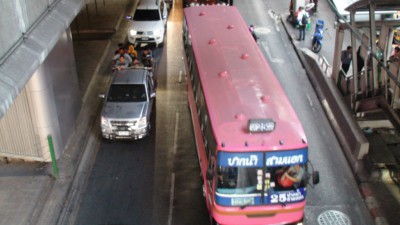 タイの長距離バス