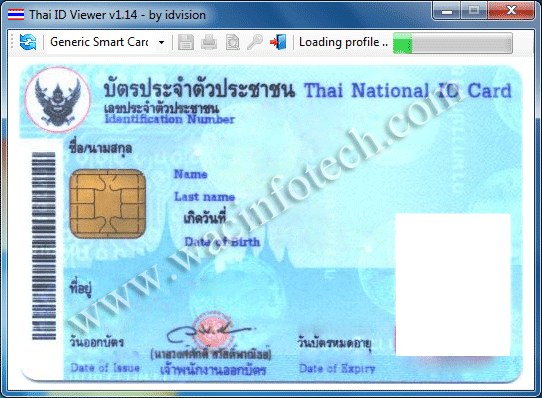 タイの身分証明書